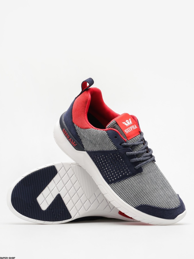 Supra Schuhe Scissor Wmn Navy/rot Weiß